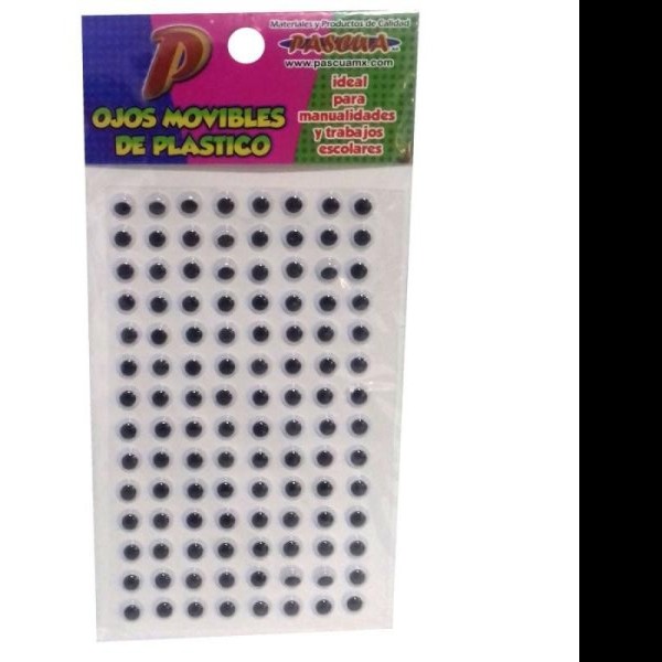 OJITOS MOV. CADH 8MM PASCUA BOL. C112 PZAS E40 C1000